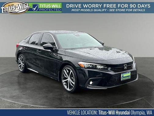 Black 2024 Honda Civic Touring