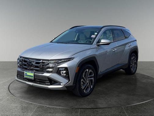 Shimmering Silver 2025 Hyundai TUCSON Hybrid Limited