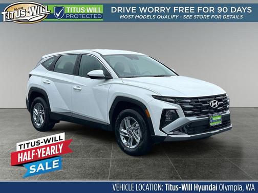 White Pearl 2026 Hyundai TUCSON SE
