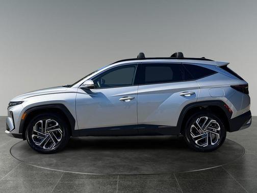 Shimmering Silver 2025 Hyundai TUCSON Hybrid Limited