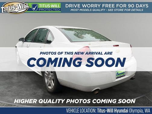 Summit White 2013 Chevrolet Impala LT