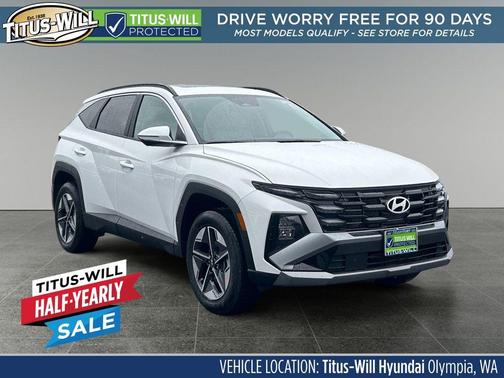White Pearl 2026 Hyundai TUCSON SEL Premium