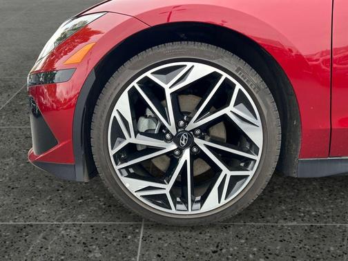 Red 2023 Hyundai IONIQ 6 SEL