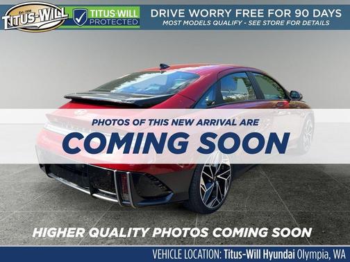 Red 2023 Hyundai IONIQ 6 SEL