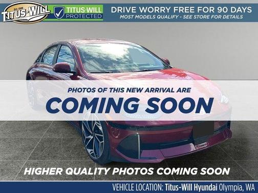 Red 2023 Hyundai IONIQ 6 SEL