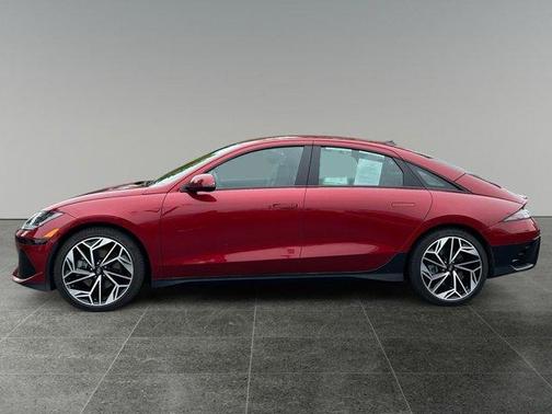 Red 2023 Hyundai IONIQ 6 SEL