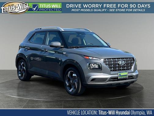 Gray 2025 Hyundai VENUE SEL
