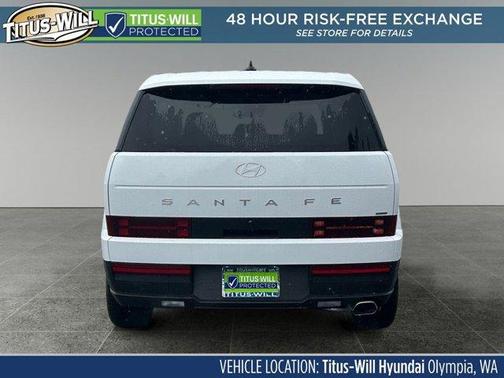 White 2026 Hyundai SANTA FE SE