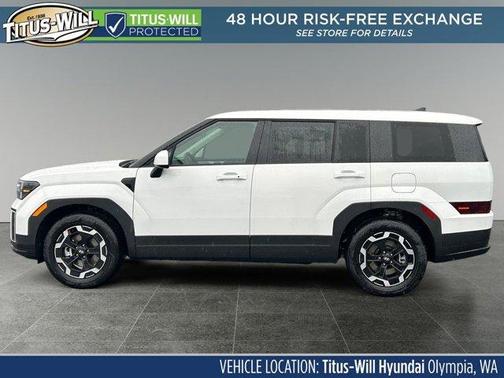 White 2026 Hyundai SANTA FE SE