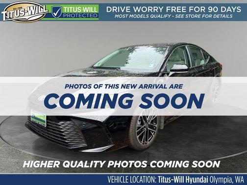 Black 2025 Toyota Camry XLE