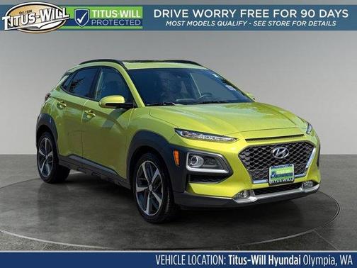 Lime Twist 2020 Hyundai KONA Limited