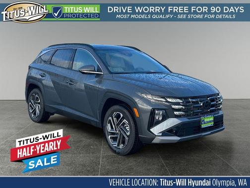 Gray 2026 Hyundai TUCSON Limited