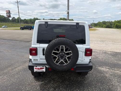 Bright White 2026 Jeep Wrangler Sahara