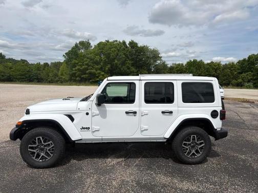Bright White 2026 Jeep Wrangler Sahara