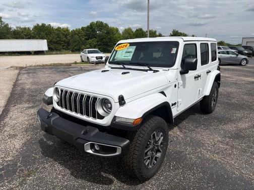 Bright White 2026 Jeep Wrangler Sahara