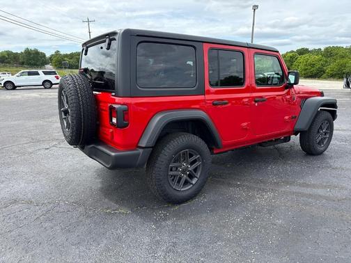 Firecracker Red 2026 Jeep Wrangler Sport RHD