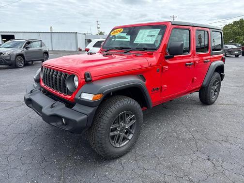 Firecracker Red 2026 Jeep Wrangler Sport RHD