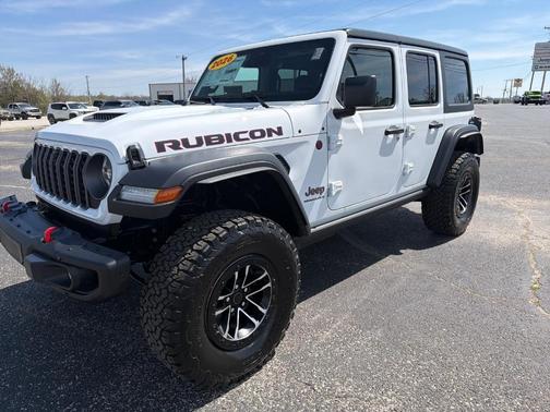 Bright White 2026 Jeep Wrangler Rubicon