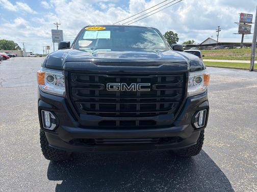 Black 2022 GMC Canyon Elevation