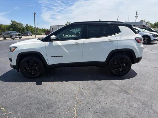 White 2021 Jeep Compass Altitude