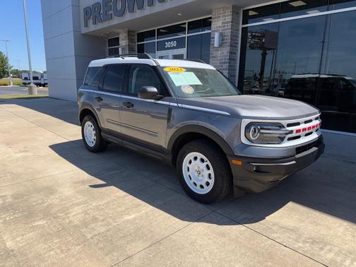 Gray 2023 Ford Bronco Sport Heritage