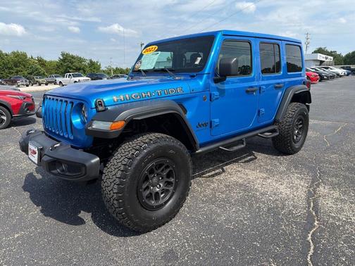 Hydro Blue Pearl 2023 Jeep Wrangler Sport