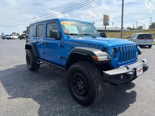 Hydro Blue Pearl 2023 Jeep Wrangler Sport