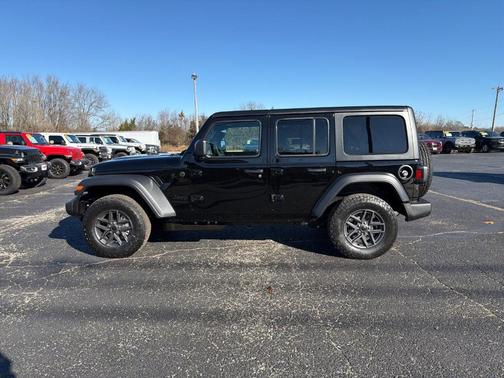 Black 2026 Jeep Wrangler Sport