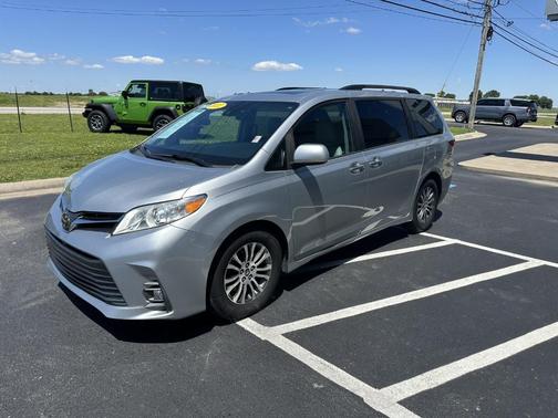 Silver 2020 Toyota Sienna XLE