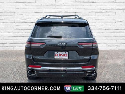 Diamond Black Crystal Pearlcoat 2023 Jeep Grand Cherokee L Overland