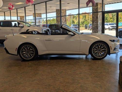Oxford White 2025 Ford Mustang EcoBoost Premium