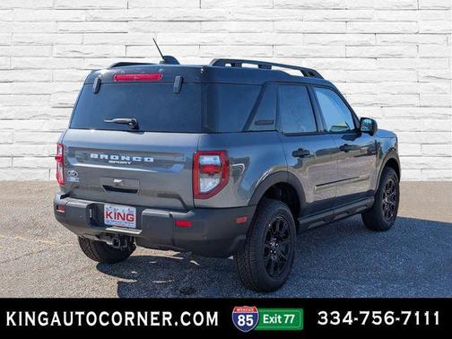 Carbonized Gray Metallic 2025 Ford Bronco Sport Badlands