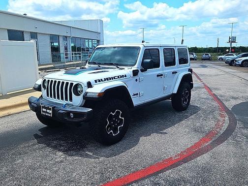 Bright White Clearcoat 2023 Jeep Wrangler 4xe Rubicon
