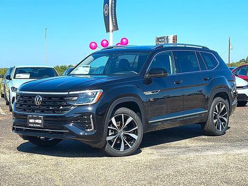 Deep Black Pearl 2026 Volkswagen Atlas 2.0T SEL Premium R-Line 4MOTION
