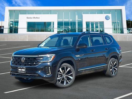 Deep Black Pearl 2026 Volkswagen Atlas 2.0T SEL Premium R-Line 4MOTION
