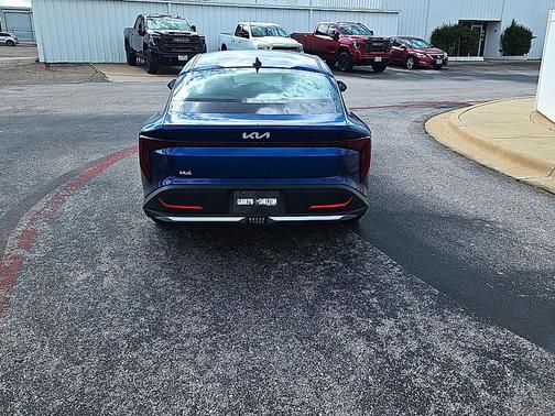 blue 2026 Kia K4 LXS