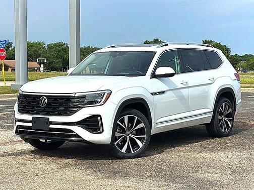 Opal White Pearl 2026 Volkswagen Atlas 2.0T SEL Premium R-Line 4MOTION