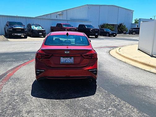 Fire Orange 2021 Kia Forte GT-Line