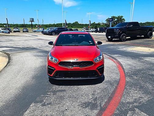 Fire Orange 2021 Kia Forte GT-Line