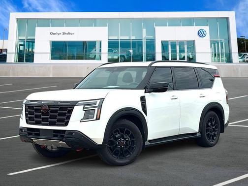 Aspen White Tricoat 2025 Nissan Armada PRO-4X 4WD
