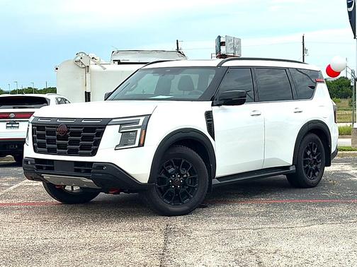 Aspen White Tricoat 2025 Nissan Armada PRO-4X 4WD