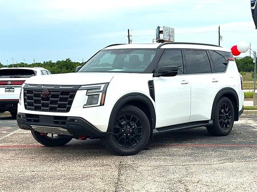 Aspen White Tricoat 2025 Nissan Armada PRO-4X 4WD