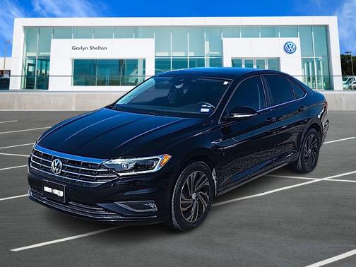 black 2019 Volkswagen Jetta 1.4T SEL Premium