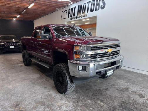 Butte Red Metallic 2016 Chevrolet Silverado 3500 LTZ