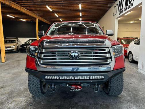 Barcelona Red Metallic 2021 Toyota Tundra Limited