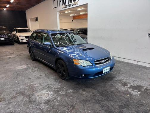 Newport Blue Pearl 2007 Subaru Legacy Limited