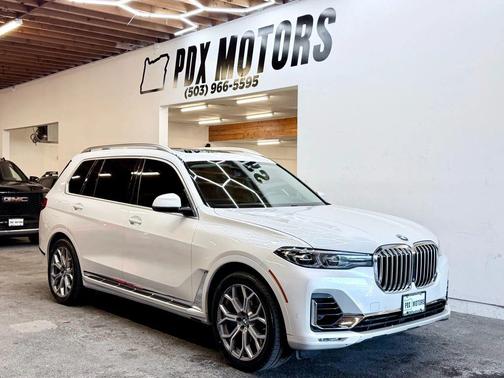 White 2020 BMW X7 xDrive40i