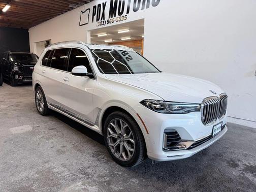 White 2020 BMW X7 xDrive40i