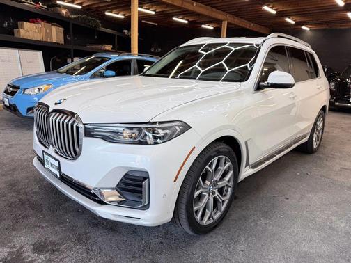 White 2020 BMW X7 xDrive40i
