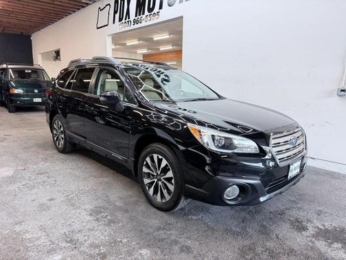 Crystal Black Silica 2017 Subaru Outback 2.5i Limited